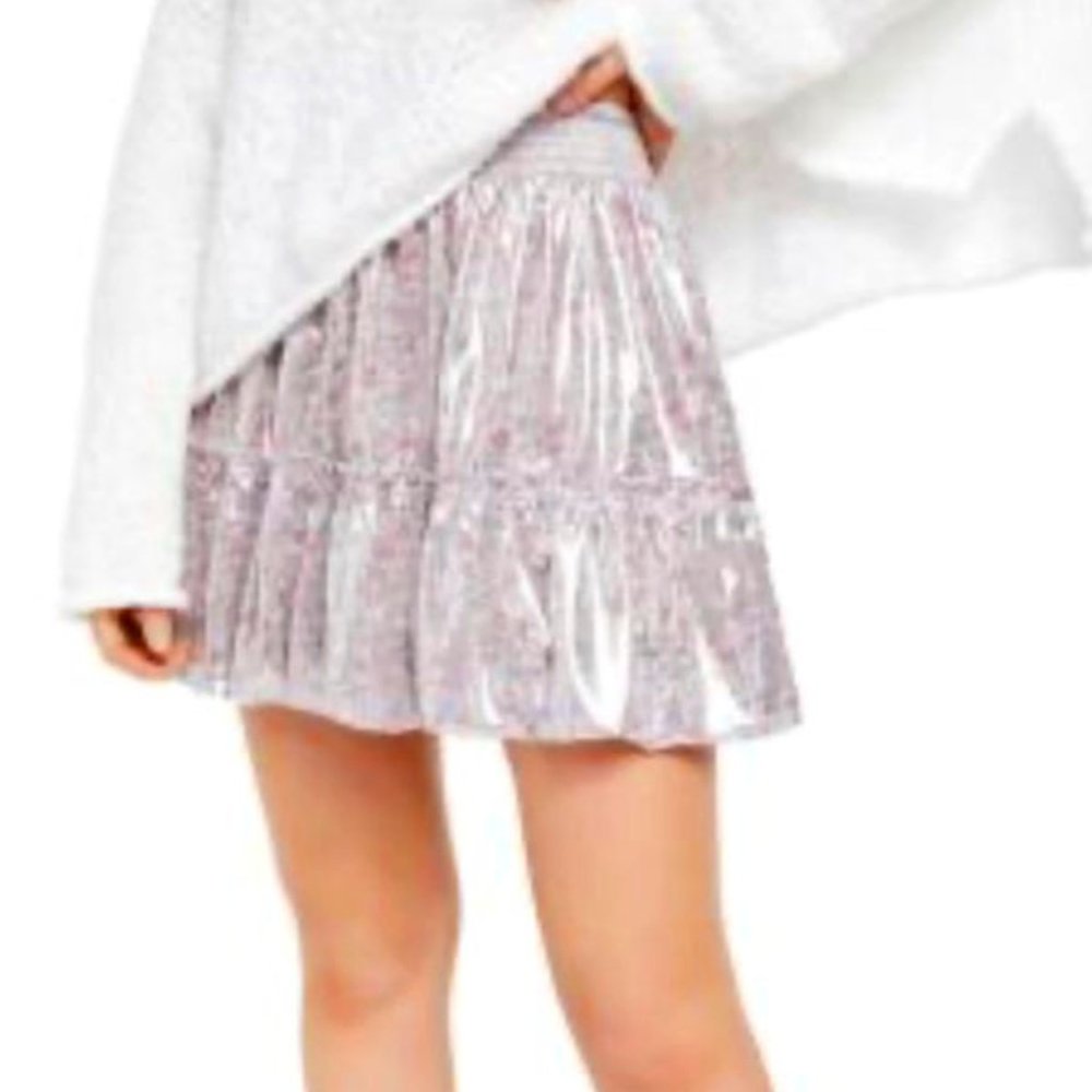 Free people mini skirt
